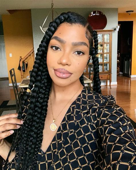 50 Stunning Jumbo Box Braids Hairstyles 